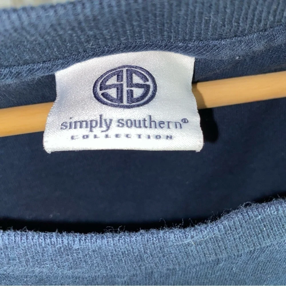 Simply Southern Navy Tee - Picture 5 of 6